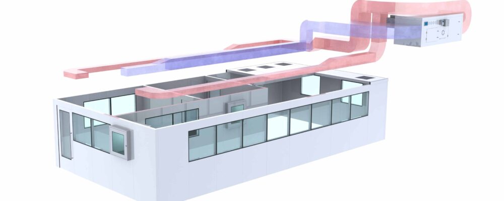 تاسیسات تهویه مطبوع اتاق تمیز