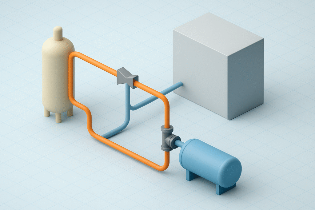 شبکه توزیع بخار