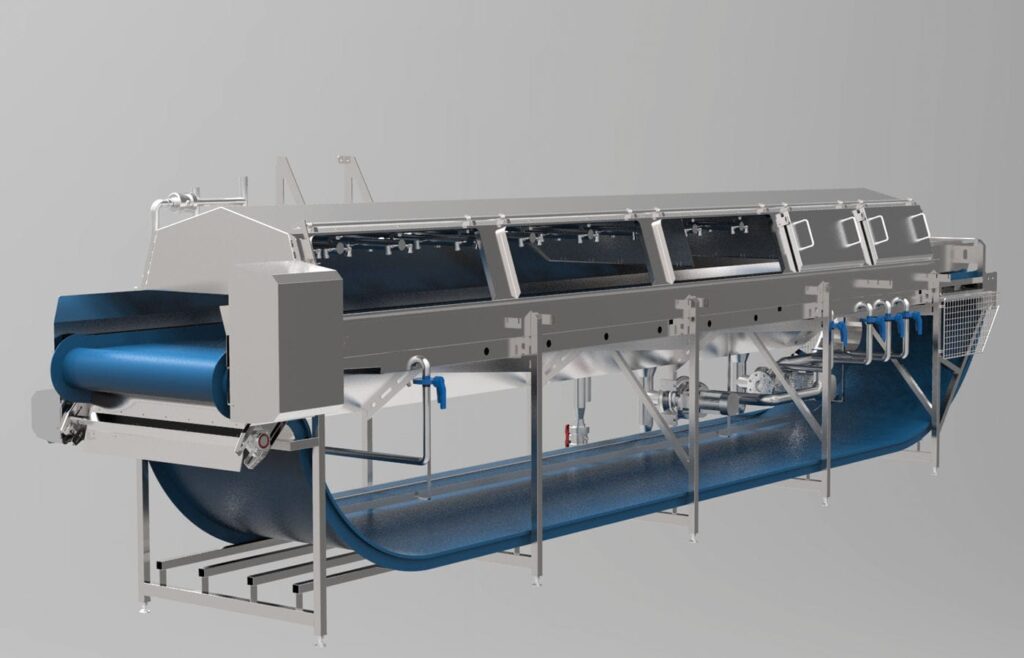 ماشین آلات بلانچر در صنایع غذایی